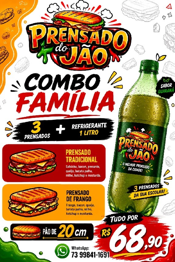 Encarte Oficial Combo Família R$ 68,90
